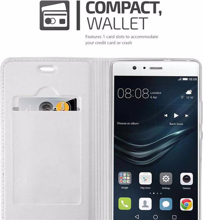 Image du produit Cadorabo Book Classy Style Cover (Huawei P9 Lite)
