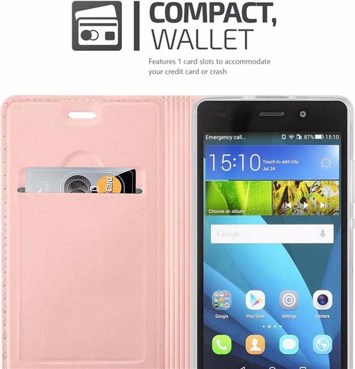 Image du produit Cadorabo Book Classy Style Cover (Huawei P8 Lite)