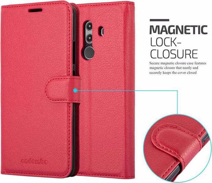 Actual product image Cadorabo Book with stand function cover (Mate 10 Pro)