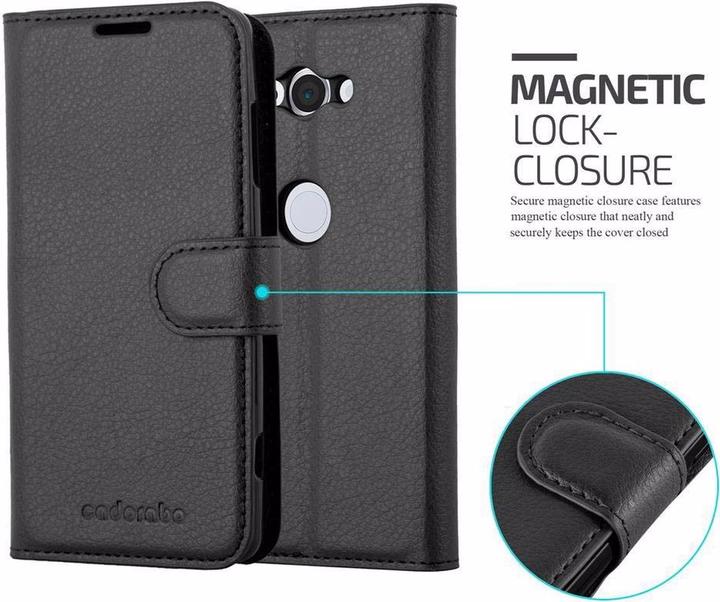 Produktbild Cadorabo Book mit Standfunktion Cover (Sony Xperia XZ2 Compact)