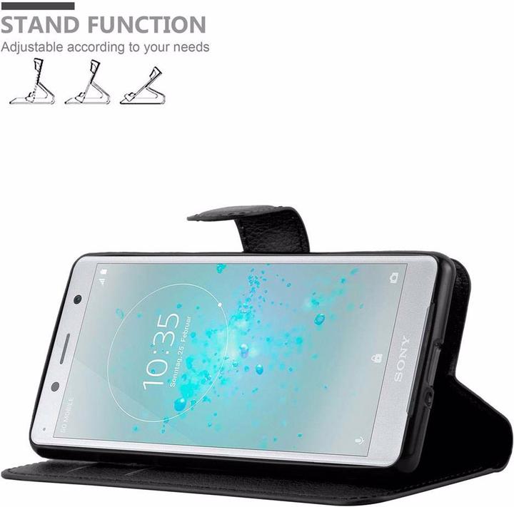 Produktbild Cadorabo Book mit Standfunktion Cover (Sony Xperia XZ2 Compact)