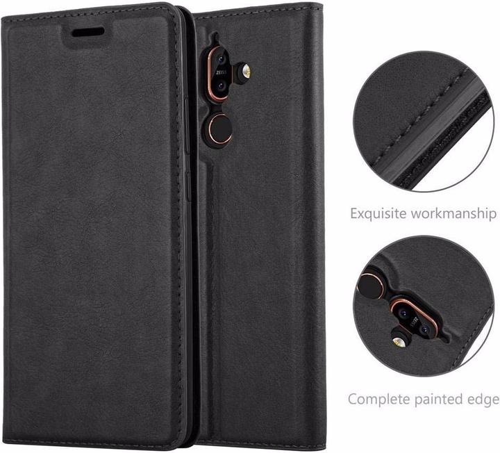 Produktbild Cadorabo Book Invisible Magnet Cover (Nokia 7 Plus)
