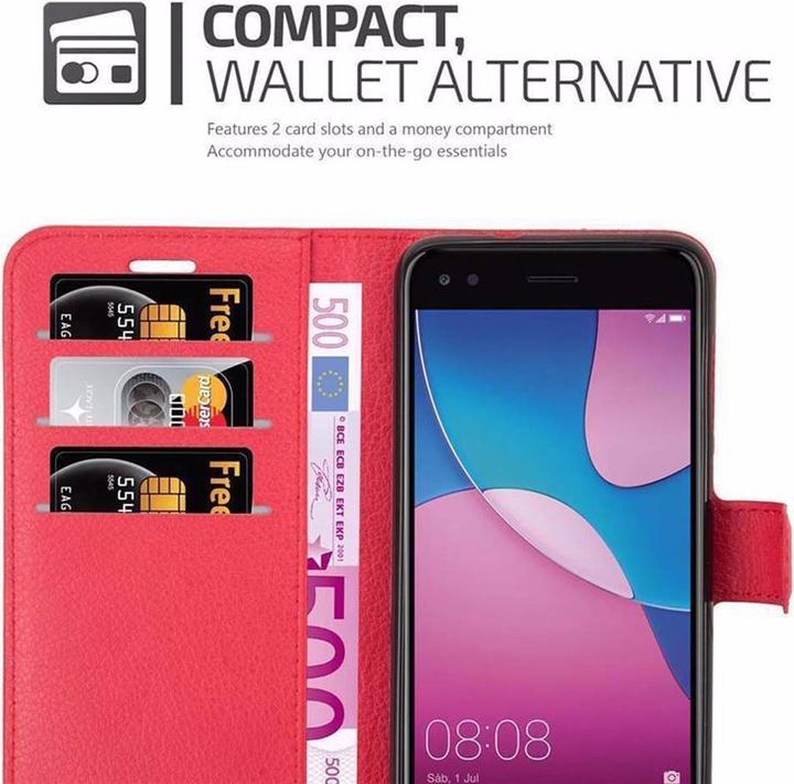 Image du produit Cadorabo Book avec fonction stand Cover (Huawei Y6 Pro)