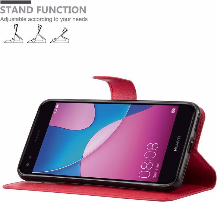Image du produit Cadorabo Book avec fonction stand Cover (Huawei Y6 Pro)