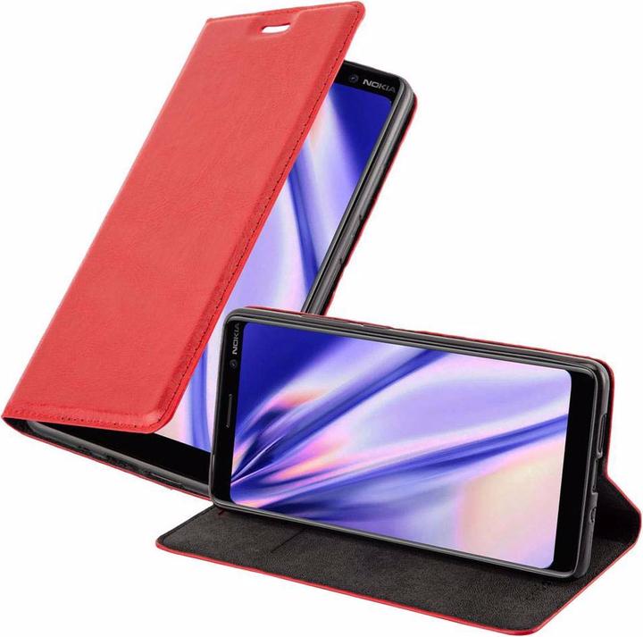 Produktbild Cadorabo Book Invisible Magnet Cover (Nokia 7 Plus)