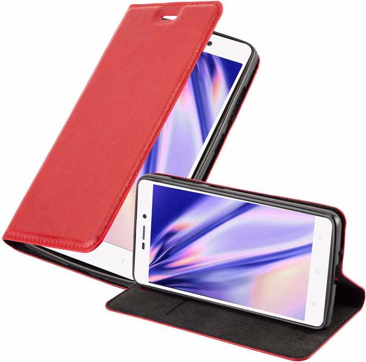 Productafbeelding Cadorabo Boek Onzichtbare Magneethoes (Xiaomi RedMi 3S)