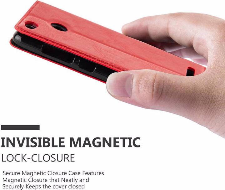 Productafbeelding Cadorabo Boek Onzichtbare Magneethoes (Xiaomi RedMi 3S)
