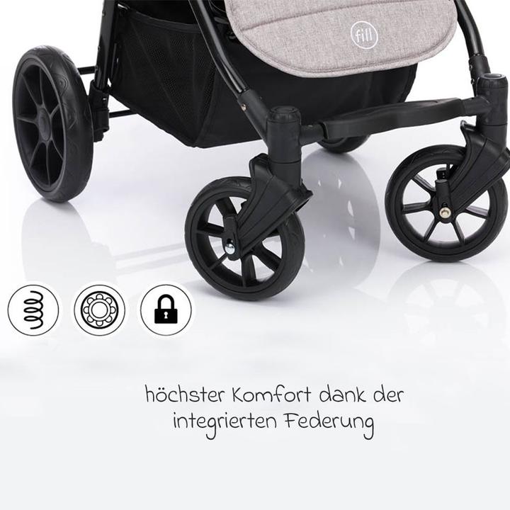 Immagine prodotto Fillikid Passeggini e carrozzine Passeggini e carrozzine Fill Allrounder fino a 22 kg di capacità di carico