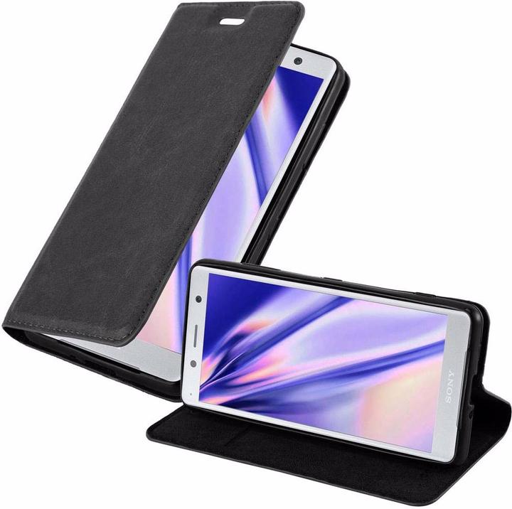 Cadorabo Book Invisible Magnet Cover (Sony Xperia XZ2 Compact)