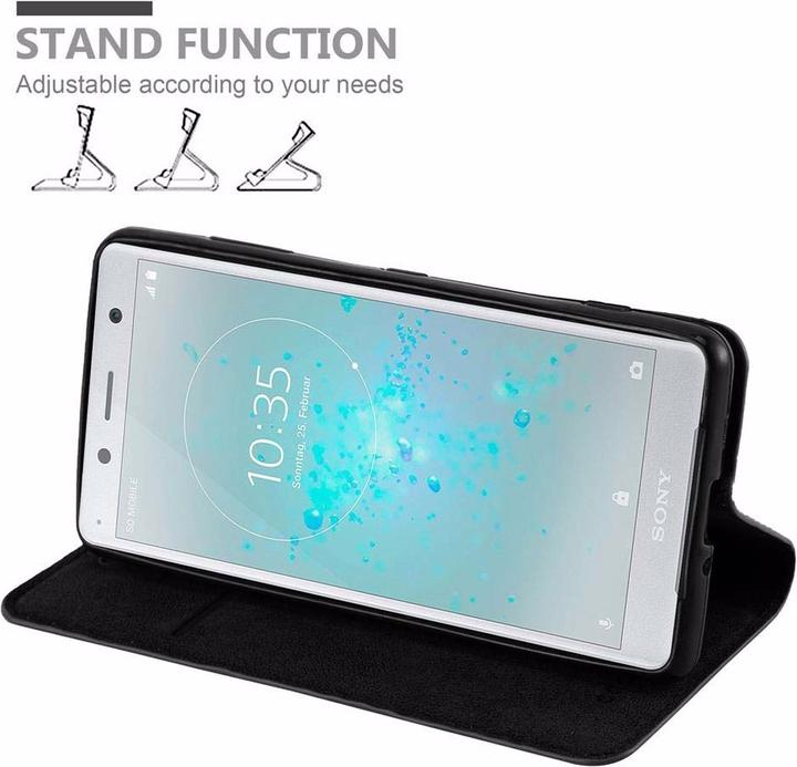 Produktbild Cadorabo Book Invisible Magnet Cover (Sony Xperia XZ2 Compact)