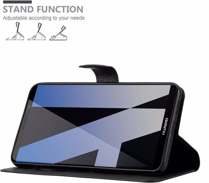 Actual product image Cadorabo Book with stand function cover (Mate 10 Pro)
