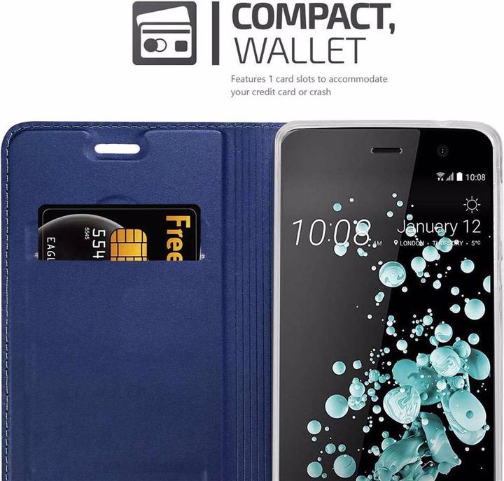 Immagine prodotto Cadorabo Copertina in stile libro di classe (HTC U Play)