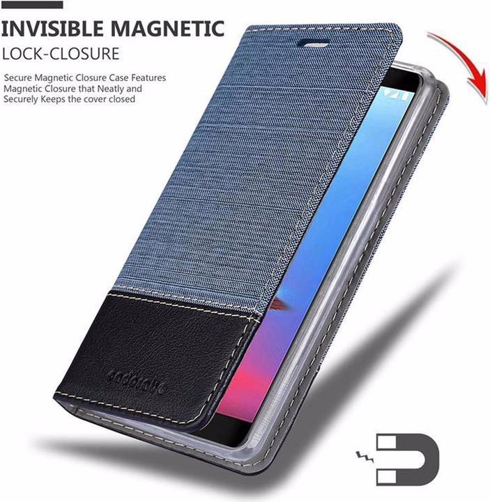 Immagine prodotto Cadorabo Copertina del libro Jeans Optics (ZTE Blade V9)