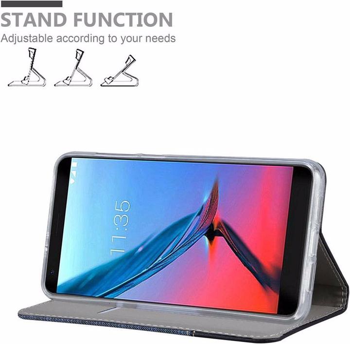 Immagine prodotto Cadorabo Copertina del libro Jeans Optics (ZTE Blade V9)