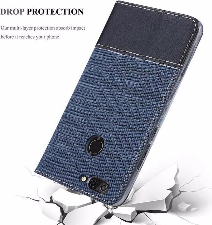 Immagine prodotto Cadorabo Copertina del libro Jeans Optics (ZTE Blade V9)