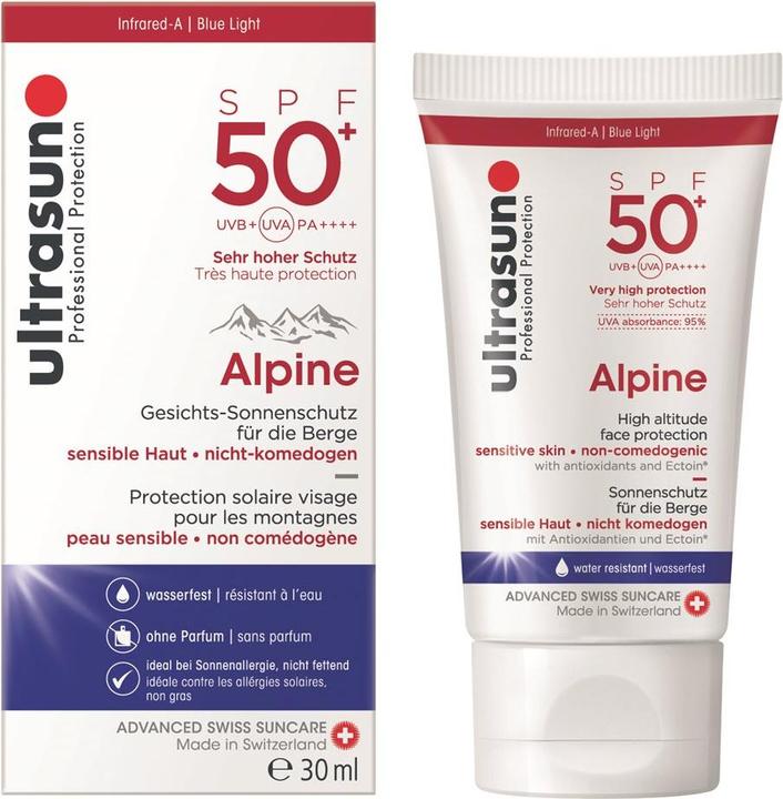 Immagine prodotto Ultrasun Alpino SPF50+ (Crema solare viso, SPF 50+, 30 ml, 50 g)