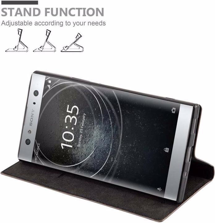 Produktbild Cadorabo Book Invisible Magnet Cover (Sony Xperia XA2 Ultra)