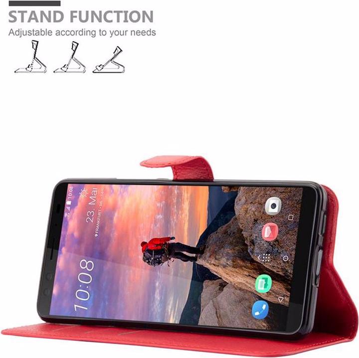 Productafbeelding Cadorabo Boek met kaft met standfunctie (HTC U12+)