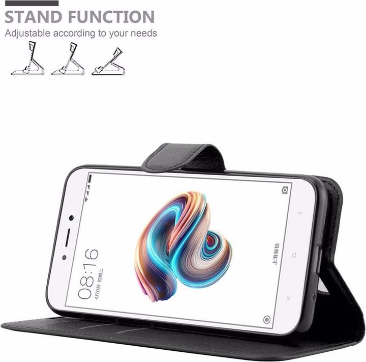 Produktbild Cadorabo Book mit Standfunktion Cover (Xiaomi Redmi 5A)