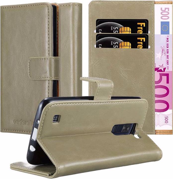 Produktbild Cadorabo Book Luxury Cover (LG K8)