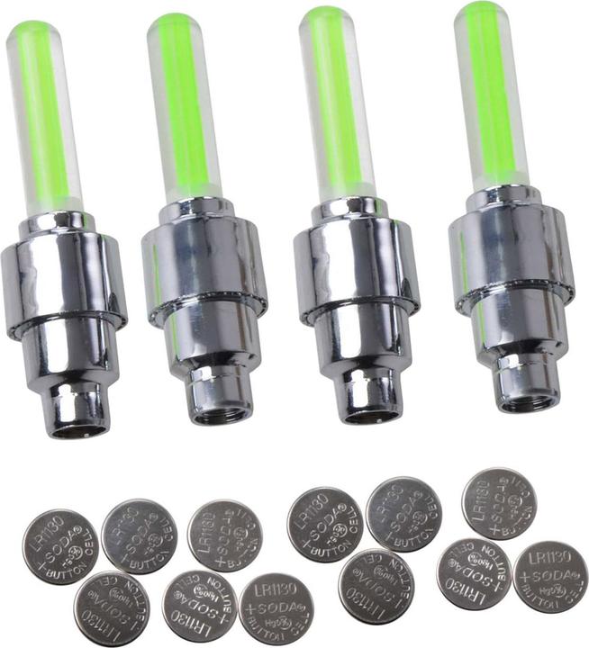 Actual product image Filmer Set of 4 valve lights for bikes and cars