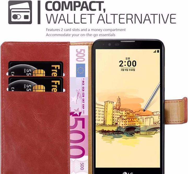 Actual product image Cadorabo Book Luxury Cover (LG Stylus 2)