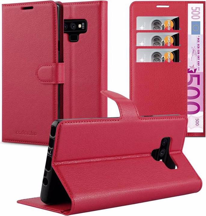 Actual product image Cadorabo Book with stand function cover (Samsung Galaxy Note 9)