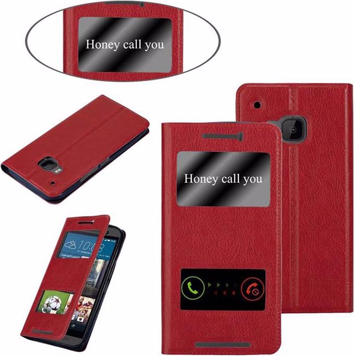 Produktbild Cadorabo Book mit View Doppelfenster Cover (HTC One M9)