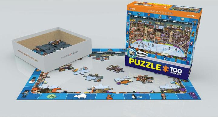 Actual product image Eurographics Ice hockey: Search and find (100 pieces)