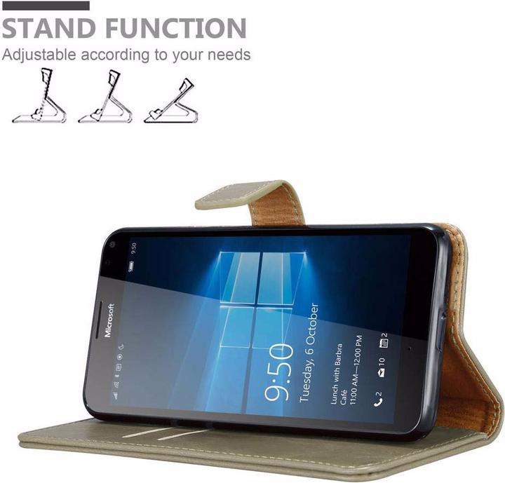 Produktbild Cadorabo Book Luxury Cover (Microsoft Lumia 950 XL)