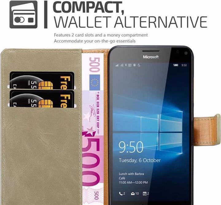 Produktbild Cadorabo Book Luxury Cover (Microsoft Lumia 950 XL)