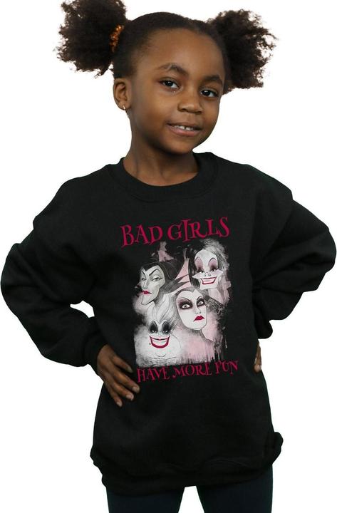 Actual product image Disney Girls Bad Girls Have More Fun Sweatshirt (152, 158)