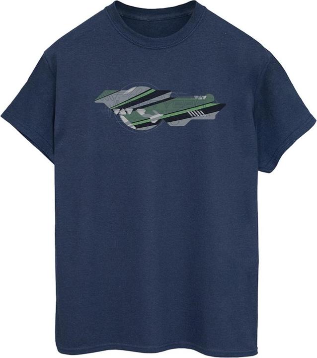 Actual product image Disney Womens/Ladies Lightyear Graphic Title Cotton Boyfriend T-Shirt (S)