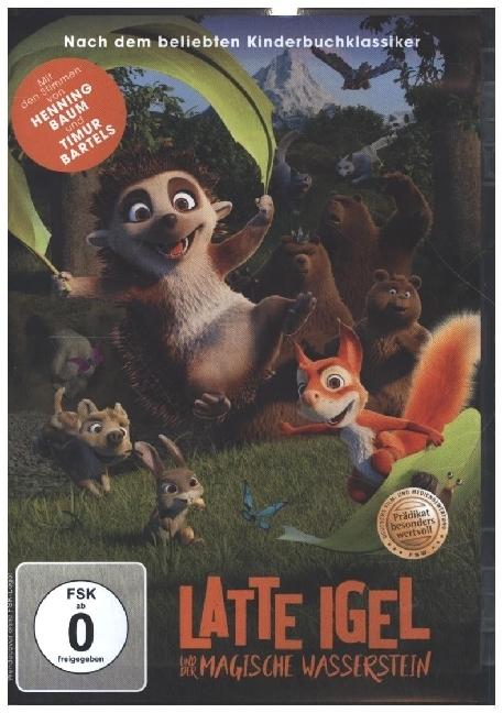 Plaion Latte Igel und der magische Wasserstein (DVD) (Verkauf) (DVD, 2020, Deutsch, Englisch)