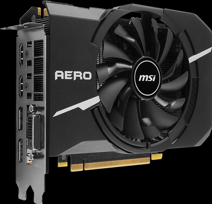 Produktbild MSI GeForce GTX 1070 AERO ITX 8G OC (8 GB)