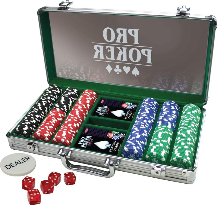 Actual product image Tactic Pro poker case, 300 chips (German)