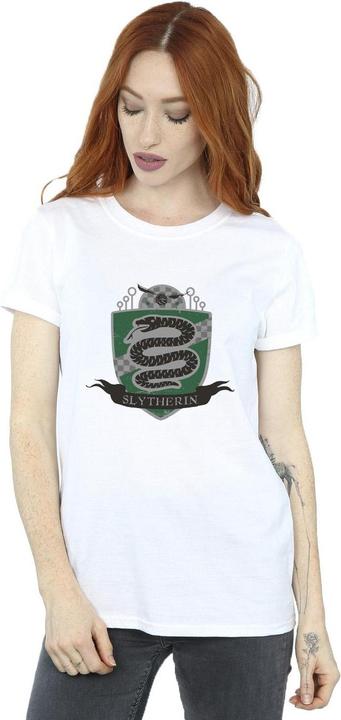 Image du produit - T-shirt SLYTHERIN CHEST BADGE - Femme (S)