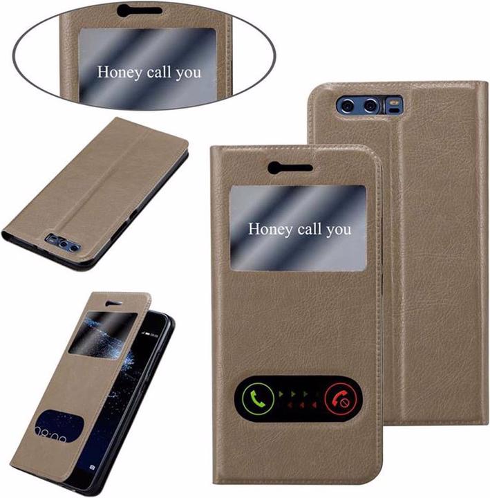 Productafbeelding Cadorabo Boek met Uitzicht Dubbele Raambedekking (Huawei P10 Plus)