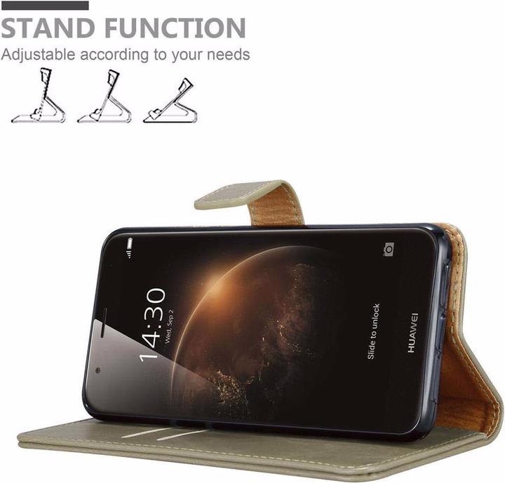 Actual product image Cadorabo Book Luxury Cover (GX8, G8, Huawei G7 Plus)