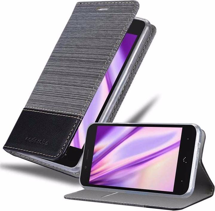 Productafbeelding Cadorabo Boek Jeans Optiek Cover (BQ Aquaris X5)