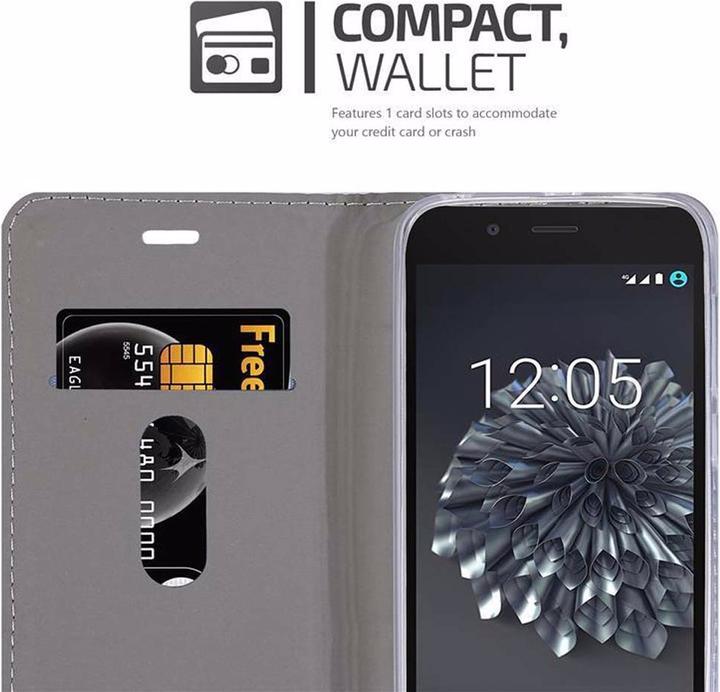 Productafbeelding Cadorabo Boek Jeans Optiek Cover (BQ Aquaris X5)