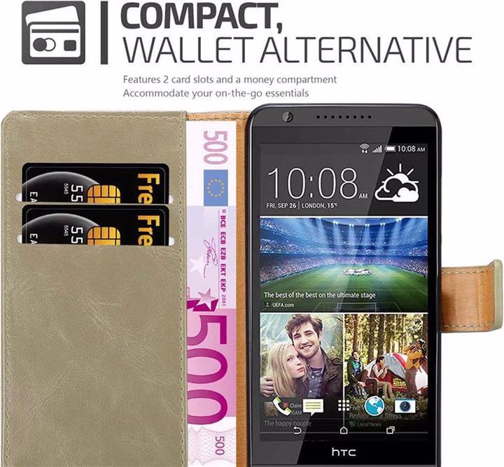 Immagine prodotto Cadorabo Copertina di lusso del libro (HTC Desire 820)
