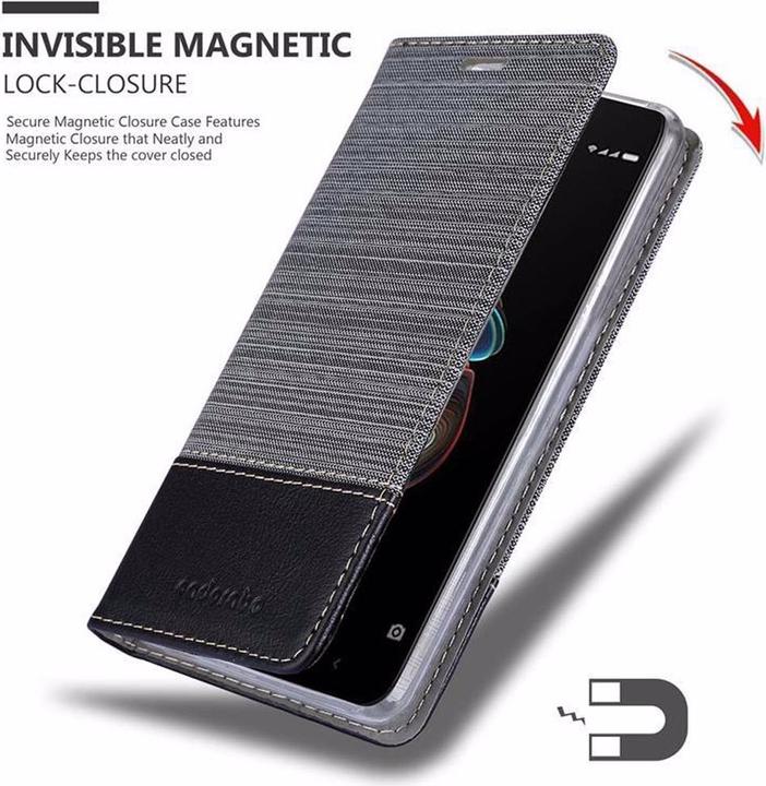Actual product image Cadorabo Book Jeans Optics Cover (Xiaomi Redmi 5A)