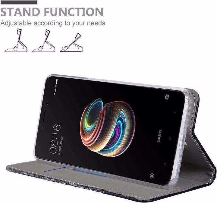 Actual product image Cadorabo Book Jeans Optics Cover (Xiaomi Redmi 5A)