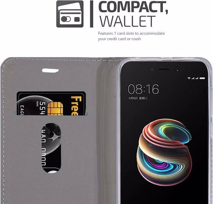 Actual product image Cadorabo Book Jeans Optics Cover (Xiaomi Redmi 5A)
