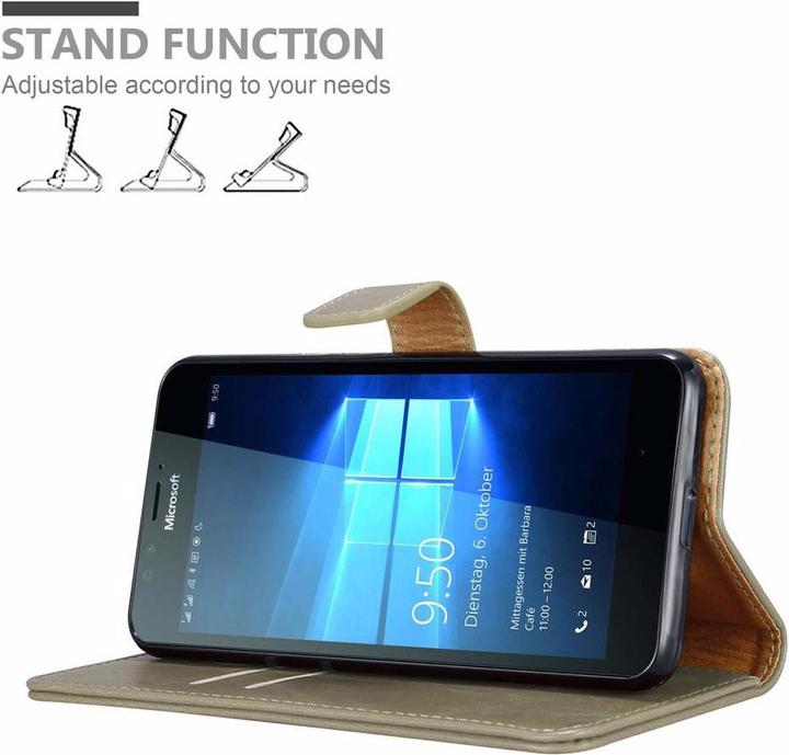 Actual product image Cadorabo Book Luxury Cover (Nokia Lumia 950 XL)