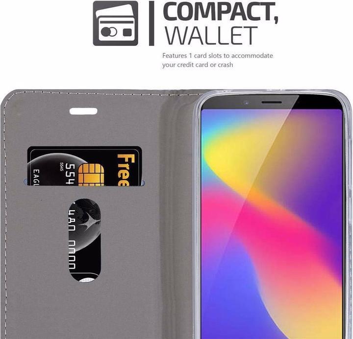 Actual product image Cadorabo Book Jeans Optics Cover (ZTE Nubia N3)