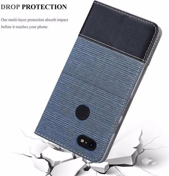 Actual product image Cadorabo Book Jeans Optics Cover (Google Pixel 3)