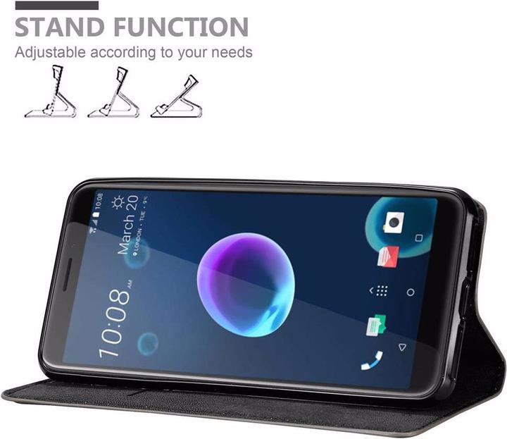 Immagine prodotto Cadorabo Copertina magnetica invisibile del libro (HTC Desire 12)