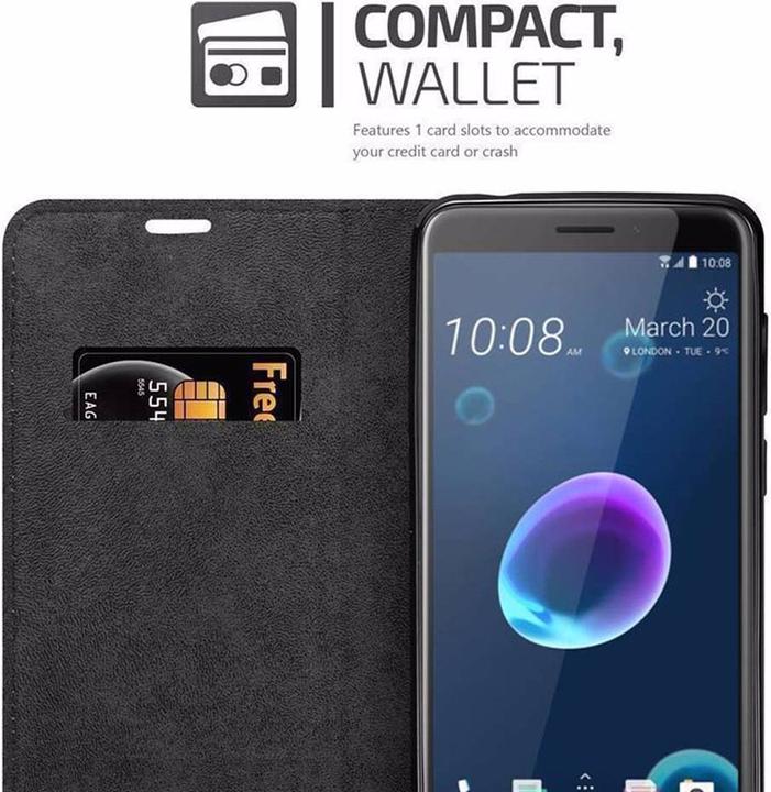 Immagine prodotto Cadorabo Copertina magnetica invisibile del libro (HTC Desire 12)